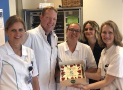 Taart voor het Martini ziekenhuis, 500 inclusies in de CEPRA studie!